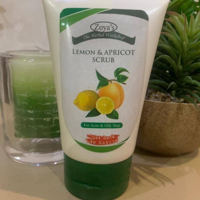 Lemon & Apricot Scrub