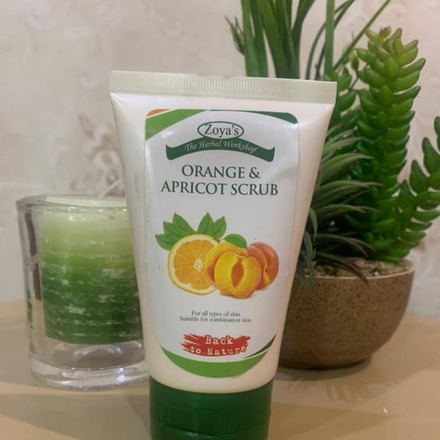 Orange & Apricot Scrub
